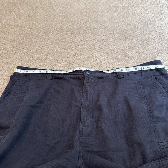 Tommy Bahama Cargo Shorts Relax Key Grip 9.5-inch Blue Flat Front Size 42 #TR808 - Picture 5 of 12